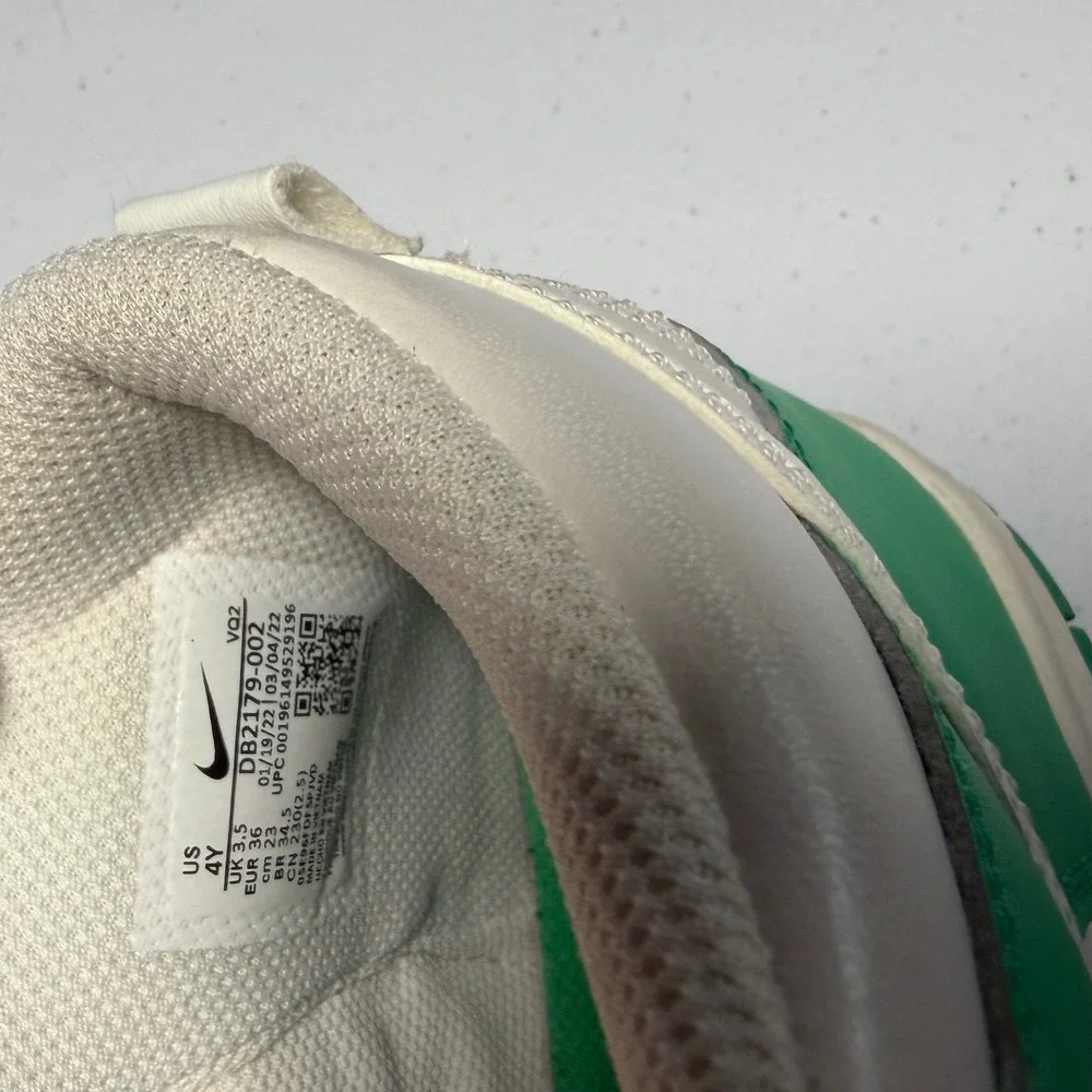 Nike‎ Dunk High 5.5Y Phantom Stadium Green Leather Sneakers DB2179-105